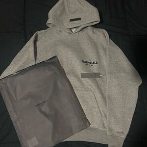 Essentials Gray Hoodie